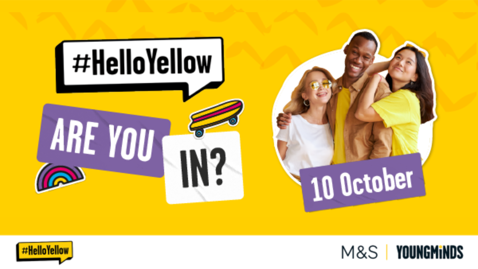 HelloYellow World Mental Health Day 10th October - The Source