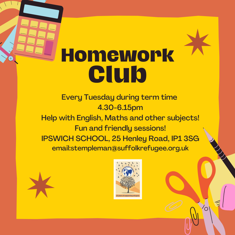 Ipswich school homework sessions